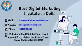 best digital marketing institute in delhi