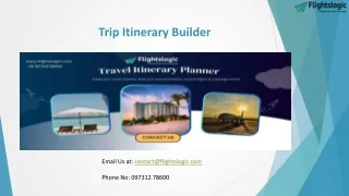 Trip Itinerary Builder