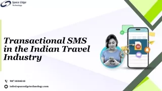 Transactional SMS Strategies for Indian Travel Companies