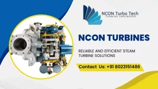 Turbine manufacturers in India - Nconturbines