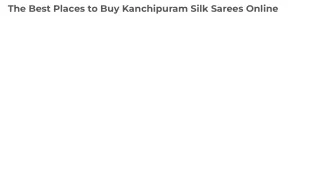 The Best Places to Buy Kanchipuram Silk Sarees Online (1)