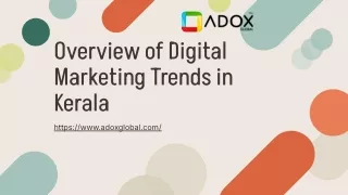 Digital Marketing in kerala|AdoxGlobal