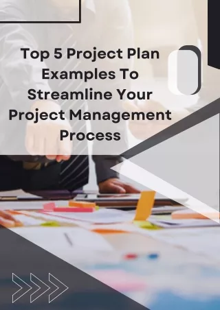 Top 5 Project Plan Examples To Streamline Your Project Management Process