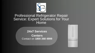 Professional Refrigerator Repair Service: Expert Solutions for Your Home