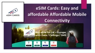 Best eSIM Cards: Global Connectivity Simplified