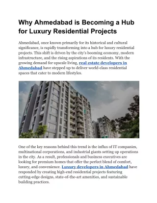Trusted Builders in Ahmedabad | Ratnaakar Group