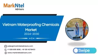 Vietnam Waterproofing Chemicals Market Research Report Forecast (2024-2030)