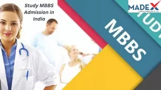 Study MBBS Admission in India - Madex Career Counsellor