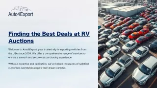 Find Salvage RVs at Auction - Affordable RVs Open to the Public