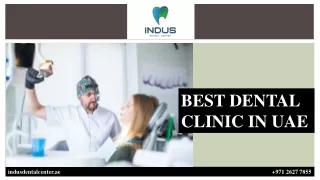 BEST DENTAL CLINIC IN UAE