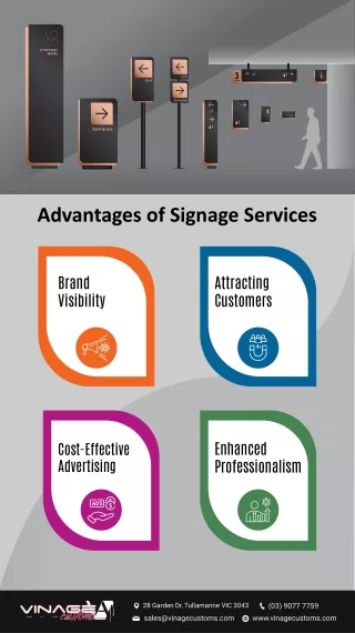 Advantages of Signage Services