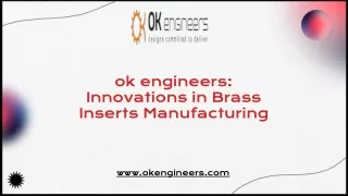 Brass Inserts Manufacturer
