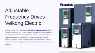 Adjustable Frequency Drives - Veikong Electric