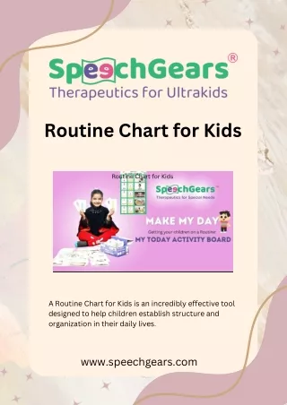 Effective Routine Chart for Kids: Build Structure & Independence