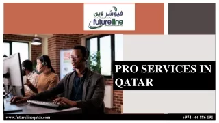 PRO SERVICES IN QATAR