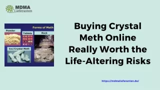 Buying Crystal Meth Online Really Worth the Life-Altering Risks