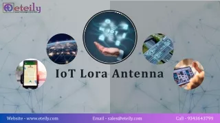 IoT LORA Antenna ppt new