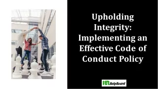 Code of Conduct Policy