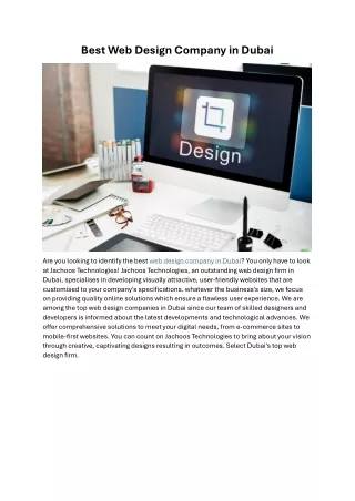 best web design company in dubai