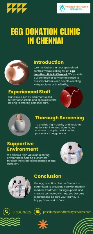 Egg Donation Clinic in Chennai |  World Fertility Services