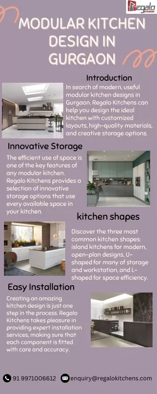 Modular Kitchen Design In Gurgaon