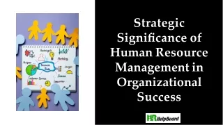 Importance of Human Resource in an Organization