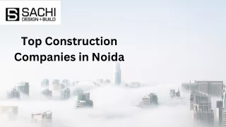 Top Construction Companies in Noida