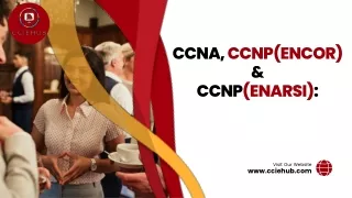 CCNA CCNP combo Enterprise core Training and Certification