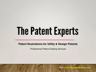 Patent Illustrations for Utility & Design Patents | Professional Patent Drawings