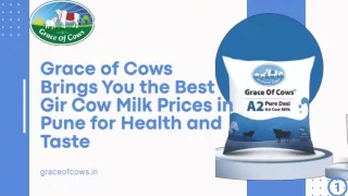 Grace of Cows Brings You the Best Gir Cow Milk Prices in Pune for Health and Taste