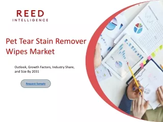 Pet Tear Stain Remover Wipes Market