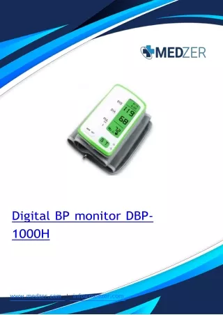 Digital BP monitor Average value calculation