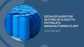 Prefeasibility Report on a Dioctyl Phthalate Manufacturing Unit