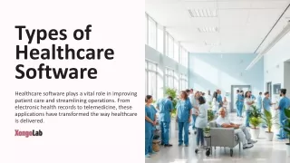 10 Types of Healthcare Software