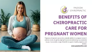 Chiropractic Adjustments for Pregnancy Wellness Port Orange