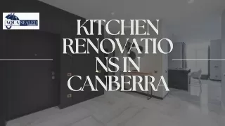 Kitchen Renovations In Canberra