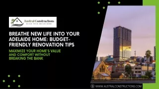 Home Renovations In Adelaide