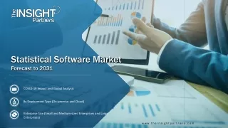 Statistical Software Market