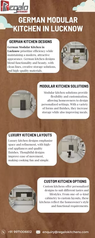 German Modular Kitchen In Lucknow