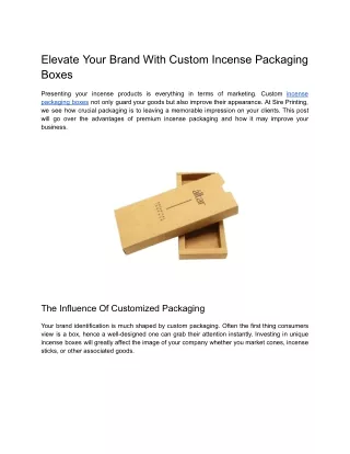 _Elevate Your Brand With Custom Incense Packaging Boxes