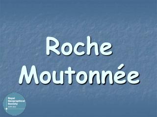Roche Moutonn é e