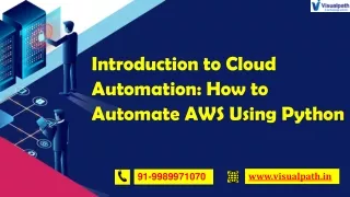 AWS Cloud Infrastructure Automation with Terraform Training | Best IT Training