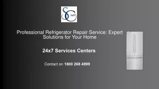 Professional Refrigerator Repair Service: Expert Solutions for Your Home