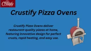 Crustify Pizza Ovens