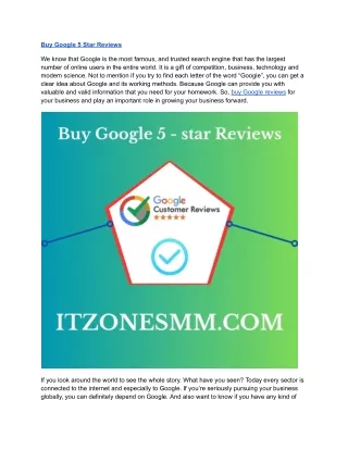 How to Get 5-Star Google Reviews Easy Ways
