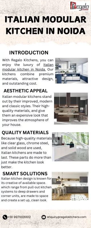 Italian Modular Kitchen in Noida