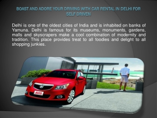 Boast and Adore your Driving with Car Rental