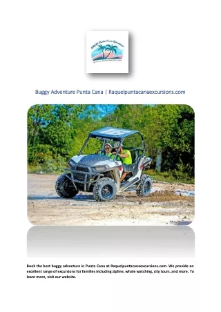 Buggy Adventure Punta Cana | Raquelpuntacanaexcursions.com