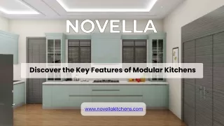 key features of modular kitchen ppt