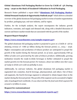Aluminum Foil Packaging Market